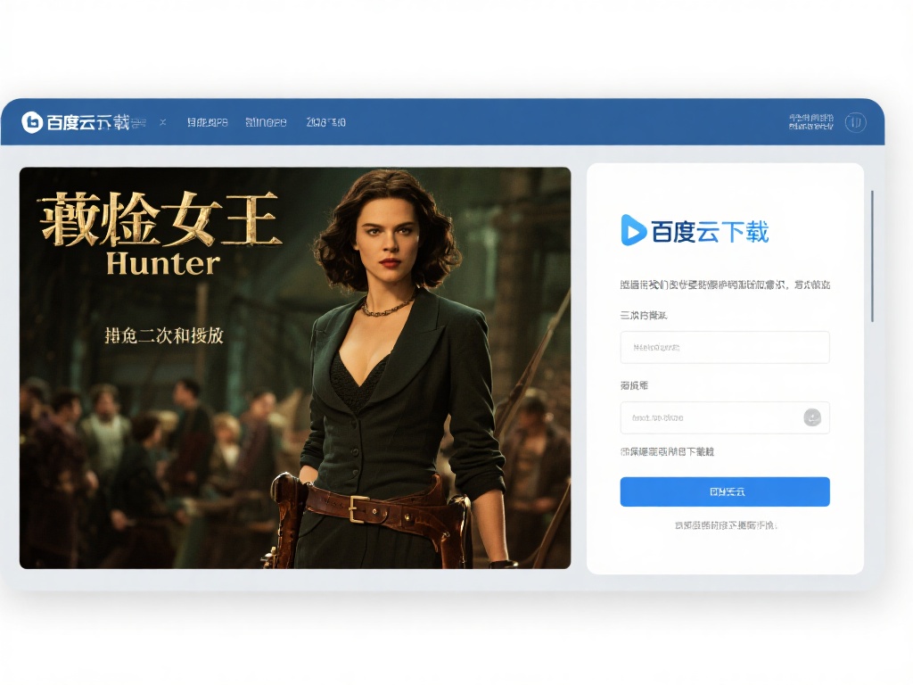 在使用百度云下载《赏金女王&nbsp;Hunter》时，我们