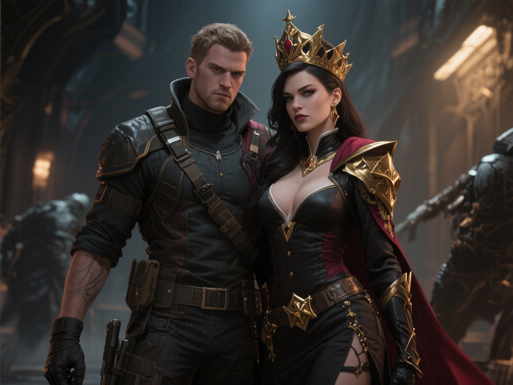 揭示赏金女王游戏的神秘背景与人物关系 艾利克斯:赏金女王的最亲密伙伴,对于她来说,艾利克