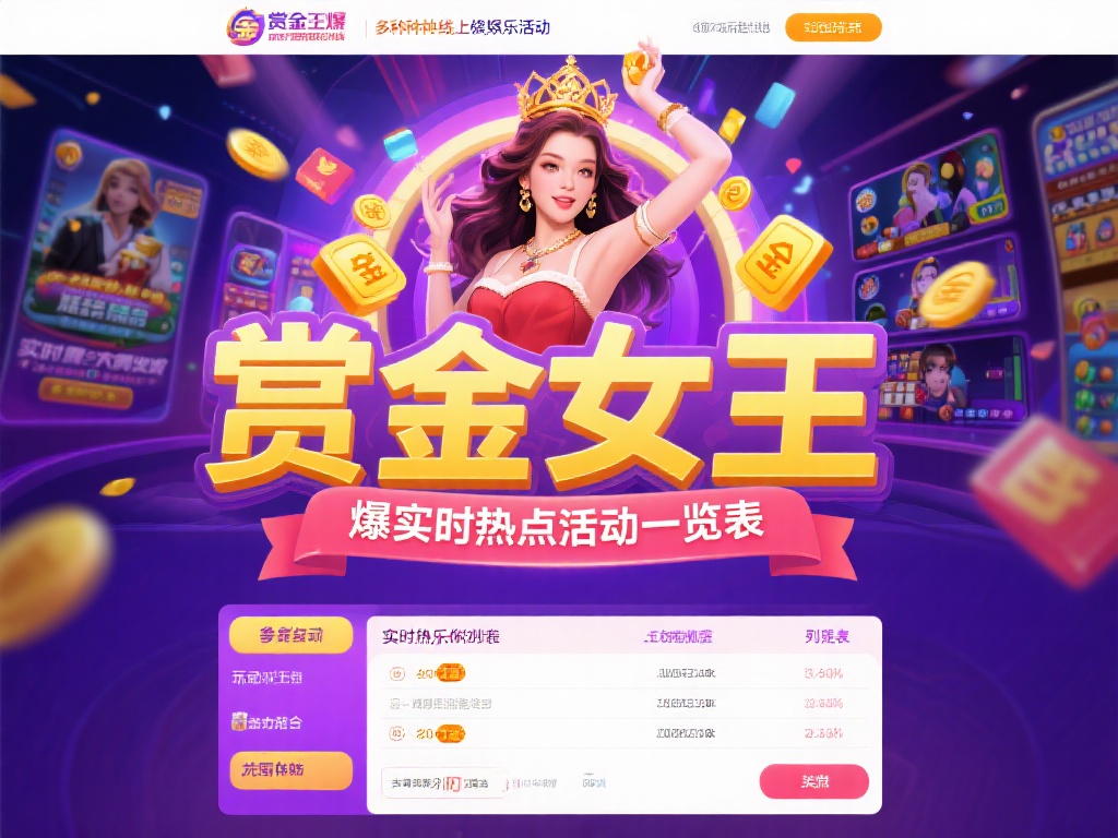 在众多线上娱乐活动中，“赏金女王爆大奖实时热点活动