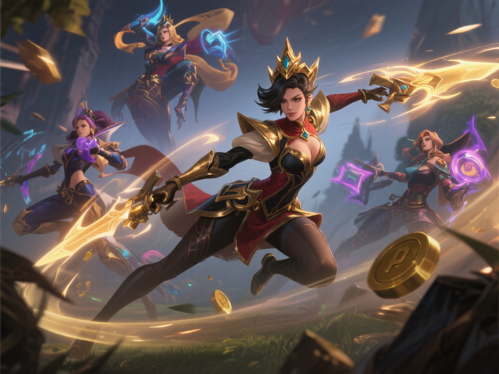 PG赏金女王中的角色以其多样化的技能和独特的角色设